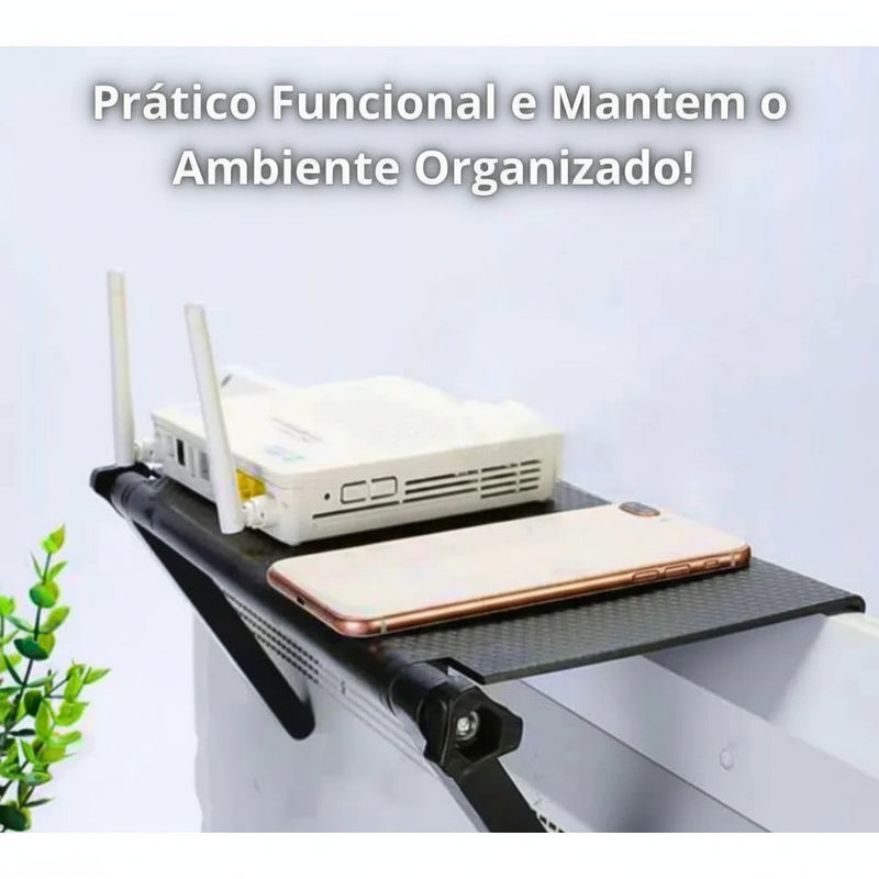 Prateleira Suporte Ajustável SpacePro – Máximo Aproveitamento de Espaço