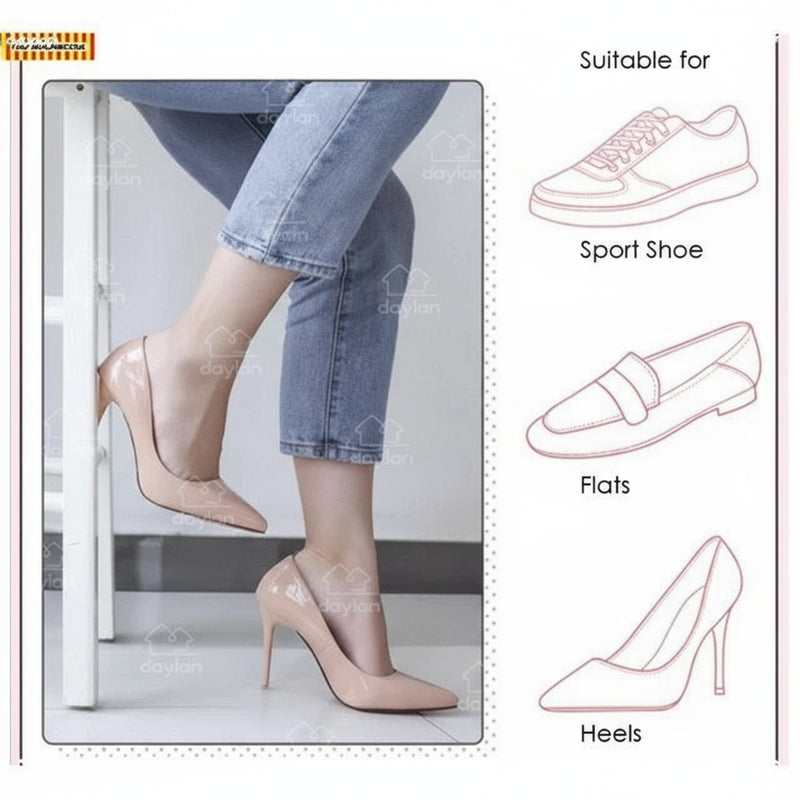 Palmilhas 5D SoftStep – Absorção de Impacto e Alívio Imediato