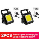 Mini Lanterna LED Portátil – Brilho Compacto e Multifunção