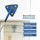 Mop Giratório Triangular HydroFlex – Máxima Agilidade na Limpeza