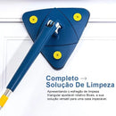 Mop Giratório Triangular HydroFlex – Máxima Agilidade na Limpeza